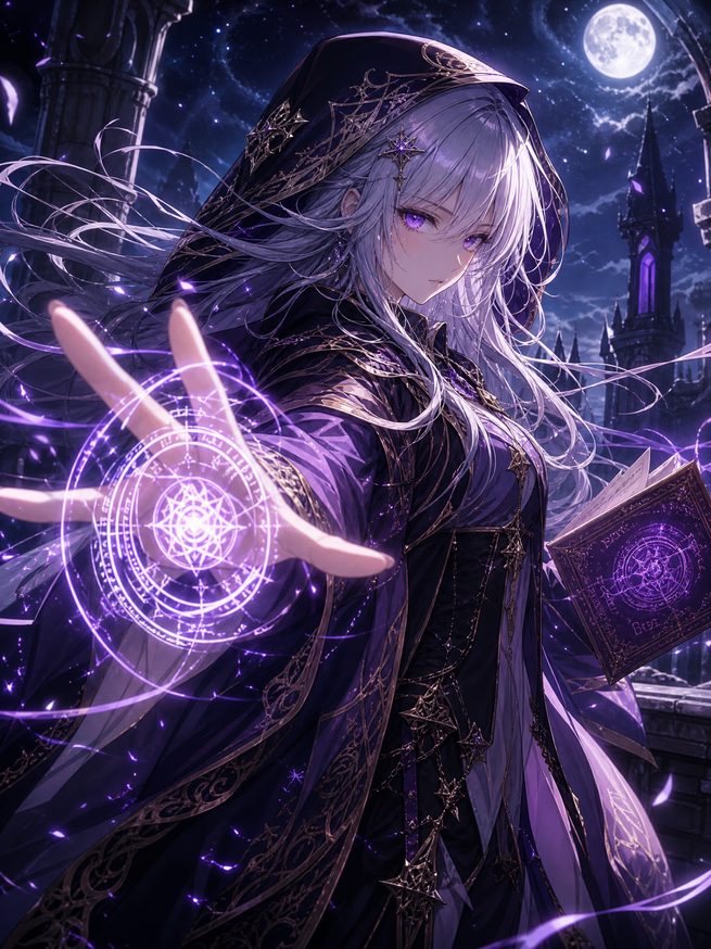 高清无码动漫-魔法少女黑月传说 · 动漫短片
